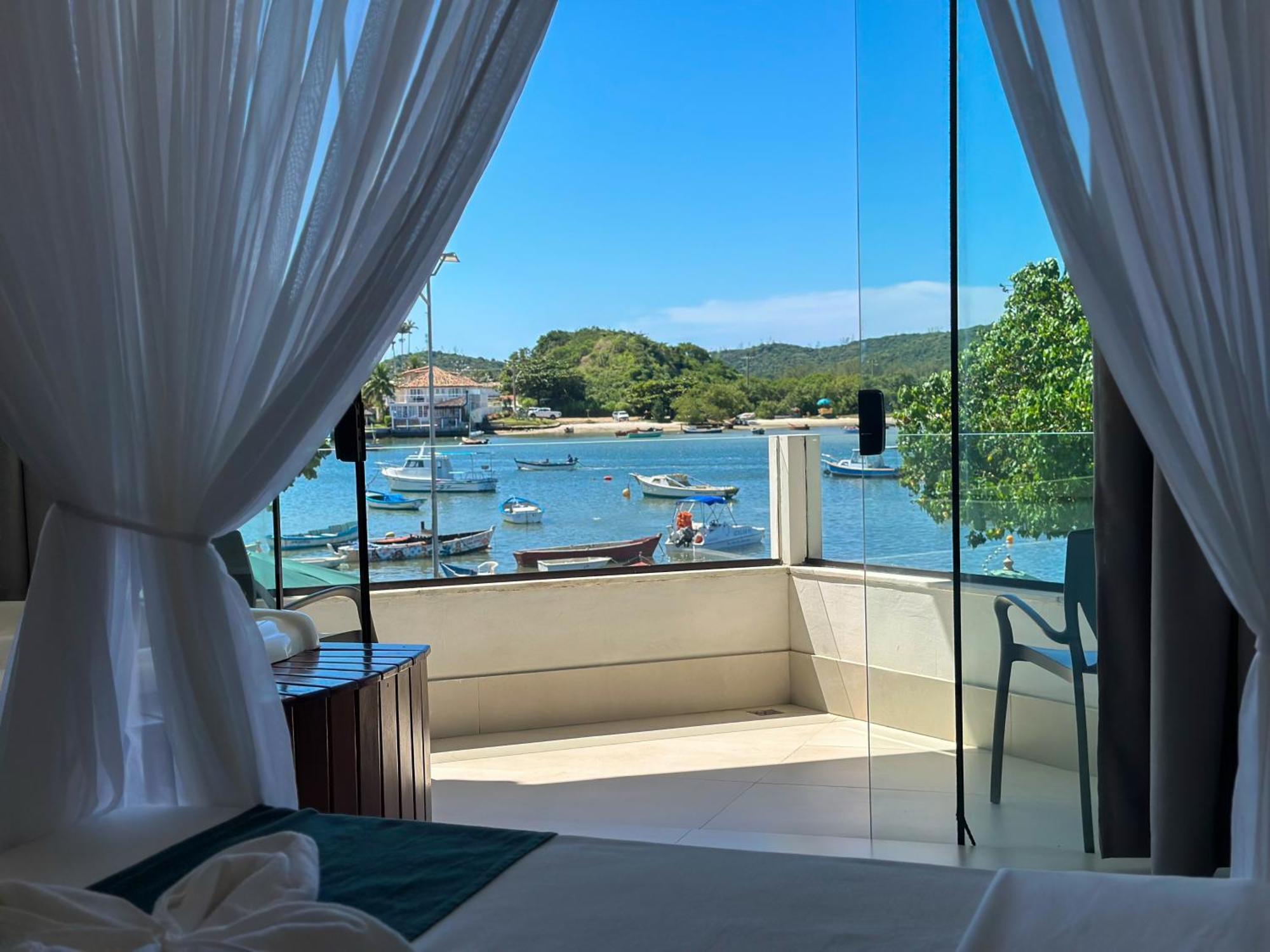 Passagem Concept Hotel E Spa Cabo Frio Exterior foto View from a room at the hotel